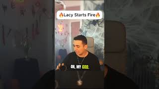 Lacy burns down Faze house faze lacy stableronaldo fazebanks [upl. by Malilliw]