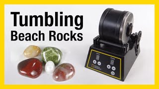 How to Tumble Beach Rocks to a Great Shine [upl. by Kinzer]