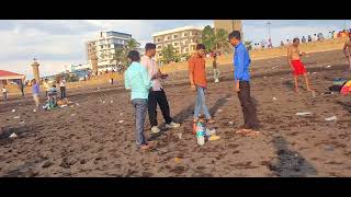 POLICE 👮‍♂️PRANK🤣 WITH DAMAN 🌊VISITOR WHILE DRINKING🍻 IN PUBLIC PLACE 🍻 [upl. by Neladgam]