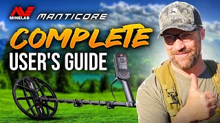 Minelab Manticore Full Users Guide Review Tips [upl. by Amikay]