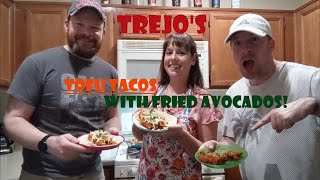 Danny Trejos Tofu Tacos with Fried Avocados  BBs Cooking Show [upl. by Eivod]