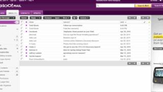 Yahoo Mail Navigating the inbox with a screen reader [upl. by Aciruam462]