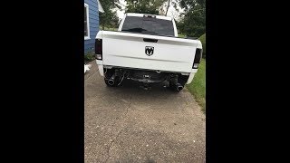 Ram 1500 0918 Rear Bumper Removal [upl. by Cotter]