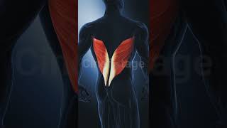 Latissimus Dorsi Muscles in the human muscular system stock footage  stock video  Cinefootage [upl. by Elena]