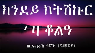 ዘርኣብሩኽ ሓድጉ ናይጀርያ  ክንደይ ትሽኩር እዛ ቆልዓEritrean Song Kindey Tshkur eza Kolia  Zerabruk Hadgu Nigeria [upl. by Tristas489]