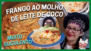 FRANGO AO MOLHO DE LEITE DE COCO [upl. by Kerekes]