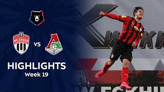 Highlights FC Khimki vs Lokomotiv 32  RPL 202021 [upl. by Ecart]