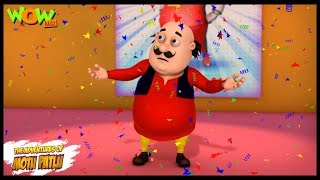 Motu Patlu Cartoons In Hindi  Animated cartoon  Party invitation  Wow Kidz [upl. by Kostival]