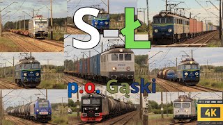 pociągi na lini kolejowej lk12 esełkaquot no12  po gąski [upl. by Holladay799]