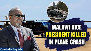 TRAGIC Malawi Vice President Saulos Chilima and 9 Others Confirmed Dead In Plane Crash [upl. by Anuahs977]