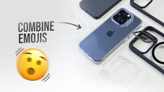 How to Combine Emojis on iPhone tutorial [upl. by Cattima]