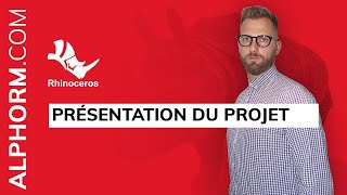 Présentation du projet de la formation Rhino 3D Lessentiel [upl. by Assirod]