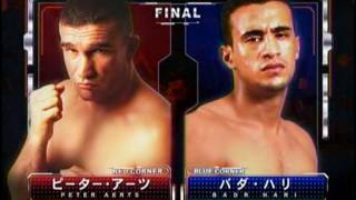 K1 Grand Prix 2008 Final  Badr Hari vs Peter Aerts [upl. by Fife192]