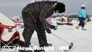 Ice Fishing Extravaganza amp Nunes Memo Explained VICE News Tonight Full Episode HBO [upl. by Roselani312]