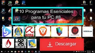 Descargar Programas Esenciales Gratuitos para tu PC 8 Win 7  8  10 [upl. by Wagstaff724]