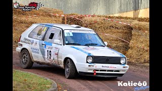 Manu et Pommeline Catteau au Rallye de Picardie 2023 [upl. by Yrtneg]