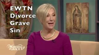 EWTN Divorce is Sin requires Bishop Permission [upl. by Alleiram]