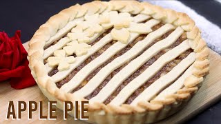 The Best Apple Pie Recipe  Eggless Perfect Pie Crust Recipe at home  How To Make An Apple Pie [upl. by Sinegold]