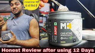 MuscleBlaze CREAMP Review  Honest Review after using 12 Days [upl. by Leler]