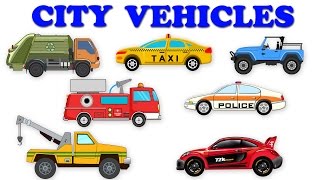 City Vehicles  Street Vehicles  Unboxing Cars [upl. by Justino]