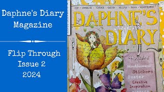 Daphnes Diary Magazine Issue 2 2024 Flip Through [upl. by Lessur]