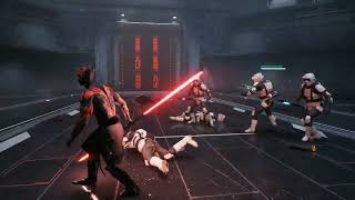 Lord Maul Vs Republic Stormtroopers [upl. by Madaras898]