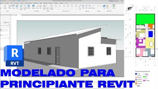 como MODELAR una casa en REVIT [upl. by Tome139]