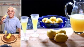 Homemade Limoncello Recipe [upl. by Pohsib]