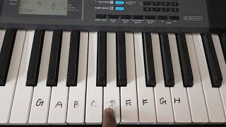 THARAME THARAME SONG KEYBOARD NOTES [upl. by Aicilav]