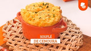 Souflé de cenoura — Receitas TudoGostoso [upl. by Sadoc]