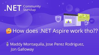 ASPNET Community Standup  🤔How does NET Aspire work tho [upl. by Bessie]