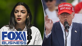 AOC says Trump will throw her in jail if elected Take him at his word [upl. by Enidaj144]