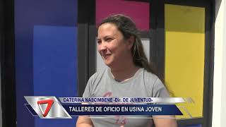 TALLERES DE USINA JOVEN Y FIESTA DE LA PRIMAVERA CATERINA NASCIMBENE Dir DE JUVENTUD [upl. by Ardnuek]