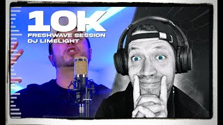 10K Artist  FreshWave Session  DJ Limelight TV REACTION [upl. by Leuams]