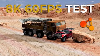 8K 60FPS BeamNG TEST [upl. by Haleak]