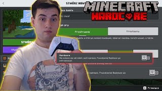 MINECRAFT HARDCORE NA KONSOLI  LUŹNY LIVE [upl. by Ilke]