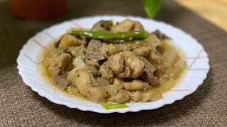 Kilawing pork at Labanos Recipe made easy [upl. by Vale]