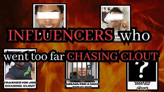 FIVE Influencers who went TOO FAR CHASING CLOUT [upl. by Coleman701]