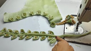 2 बेहतरीन ब्लाउज डिजाइन बनाना सीखें  New Latest Blouse Design Cutting And Stitching [upl. by Iridis]