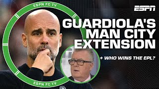 How Pep Guardiolas new deal impacts Man Citys morale  Uncertain REBUILD ahead 👀  ESPN FC [upl. by Seidule]