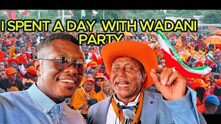 I SPENT A DAY WITH WADANI POLITICAL PARTY OF SOMALILAND [upl. by Epillihp]