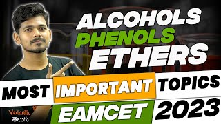 Alcohols Phenols Ethers  Oneshot  Chemistry  EAMCET 2023  Ajay Jummidi Sir  Vedantu Telugu [upl. by Enywtna]