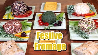 Festive Fromage  5 Easy Cheeseballs🎄🧀🎉 [upl. by Magnum]