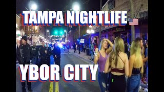 Nightlife In Tampa Florida See Ybor City Bars And Clubs During Gasparilla [upl. by Utimer]