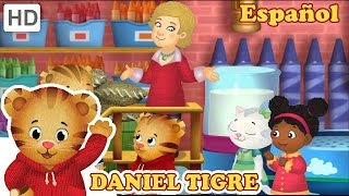 Daniel Tigre en Español  La Fábrica de Crayones [upl. by Airtemad]