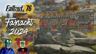 FALLOUT 76  FASNACHT 2024  HELVETIA  CAMP BUILD [upl. by Aikemat]