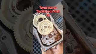 Toyota Avanza Throttle body stuck up [upl. by Aihsital398]