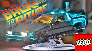 LEGO Delorean 10300  Lightailing LED KIT  La Delorean ultime [upl. by Eiznil105]