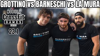 OPEN GAMES 231 GROTTINO VS BARNESCHI VS LA MURA [upl. by Sybille]