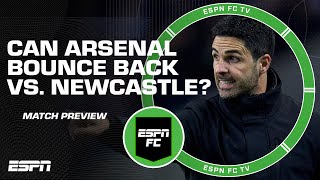 Arsenal vs Newcastle Preview Can Arteta’s side bounce back  ESPN FC [upl. by Murry833]